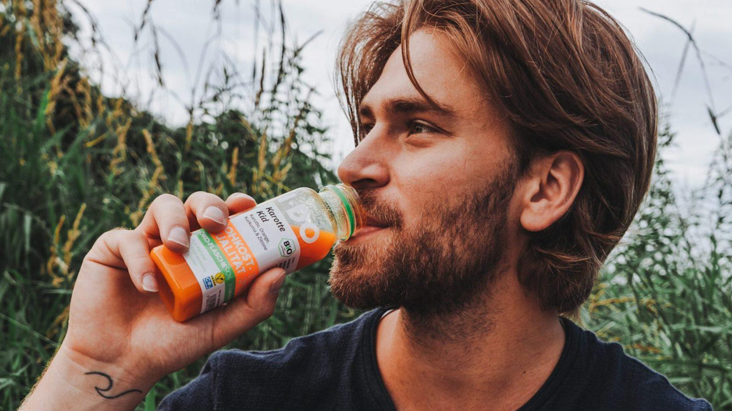Model Niklas Becher - Bio Wellnessdrinks