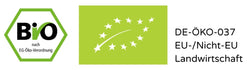 Deutsches und europäisches Bio-Zertifizierungslogo