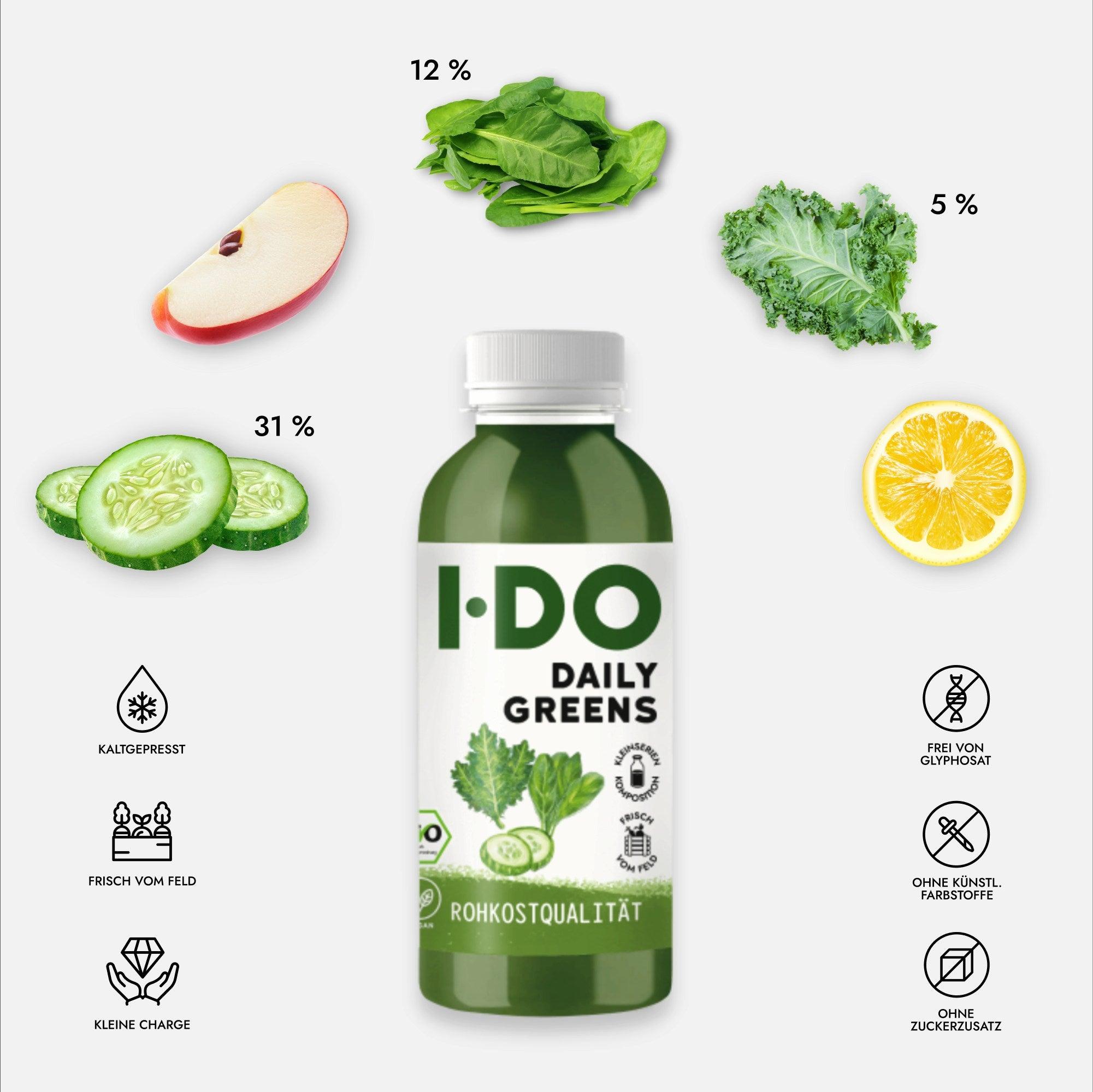 Lean Green Bio Saftkur - 6 Tage - I·DO