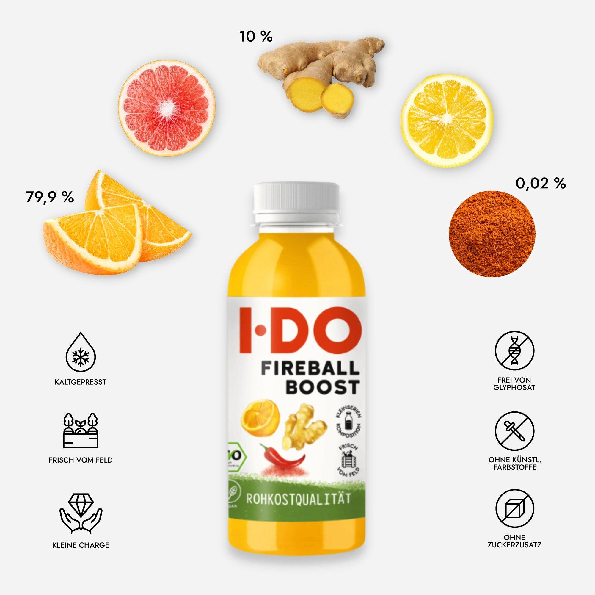 Fireball Boost - Ingwersaft