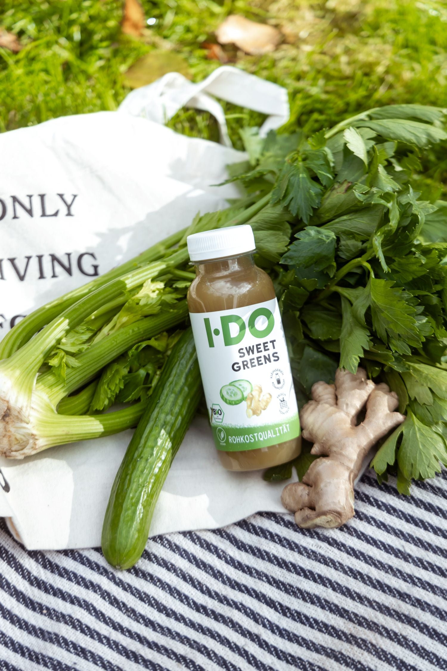 Bio Lean Green Saftkur – Saft in der grünen Flasche (Sellerie, Gurke und Ingwer)
