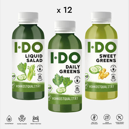 Lean Green Organic Juice Treatment - 6 days 