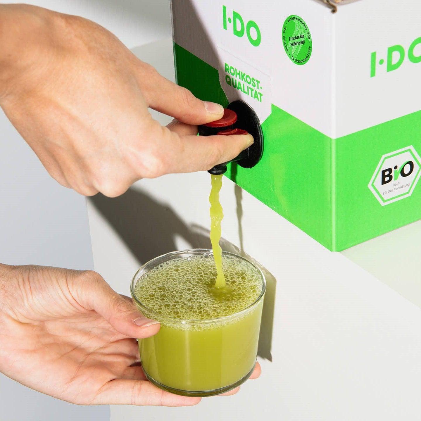 Frische I·DO Bio Saftkuren, Säfte und Shots