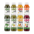 Bio Balance Saftkur von I·DO: acht kaltgepresste Bio-Säfte für einen Tag, von Daily Greens bis Soulful Beets