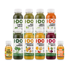 I·DO organic juice sample package