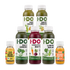 Post-Feiertags-Saftkur von I·DO: fünf kaltgepresste Bio-Säfte und zwei Bio-Ingwer-Shots für einen Tag