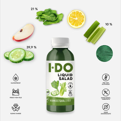 Lean Green Organic Juice Treatment - 6 days 